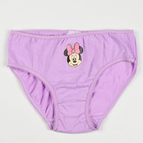 Disney Minnie Purple Dots lenjerie pentru copii, chiloți 3 bucăți/pachet 5 - 6 ani / 110 - 116 cm