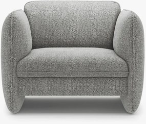 Fotoliu Georgia chenille Silencio L105 cm