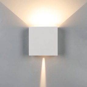 Aplica LED dimabila iluminat exterior ambiental IP54 DAVOS XL alb MA-8610