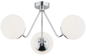 Lustra aplicata design modern minimalist TOMAR crom