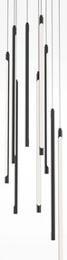 Lustra LED minimalista design liniar Light stick negru