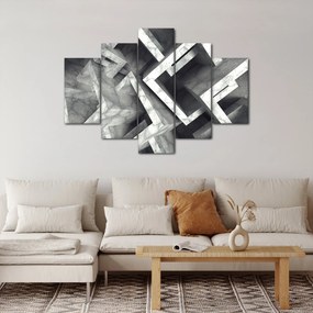Tablou cu cuburi abstracte (150x105 cm)