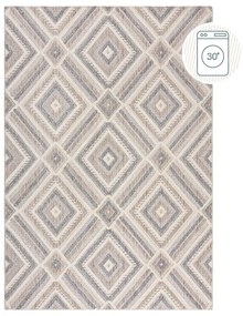 Covor grej lavabil 155x230 cm Beckett – Flair Rugs