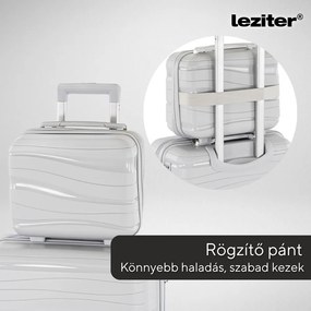 TraveLux Voyager valiză mică de mână cu capac dur 26x31x14 cm aur roz