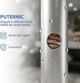 HOMCOM Scaun de Duș din Aluminiu cu Raft Integrat, Înălțime Reglabilă pe 5 Niveluri, Suport 150kg, Gri | Aosom Romania