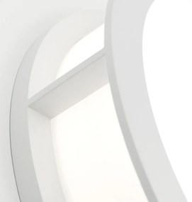 Plafoniera de exterior, protectie IP44, Henry alba