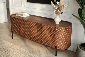 Comoda TV cu model 3D tip fagure ADLON 160cm