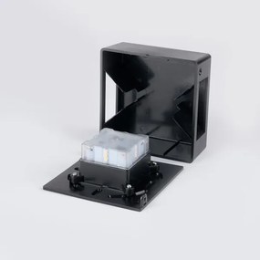 Brilagi - Aplică LED de exterior DOUBLERAY, 6W, 230V, negru, IP54