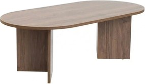 Masuta cafea SABLE, nuc, PAL, 119x60x40 cm