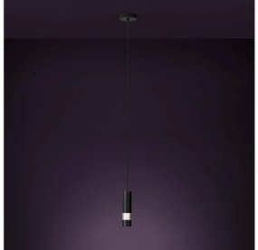 Lustră LED pe cablu BERNABETA 10xGU10/4,6W/230V neagră Eglo 39705