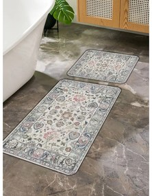 Covorașe de baie gri 2 buc. 60x100 cm – Mila Home