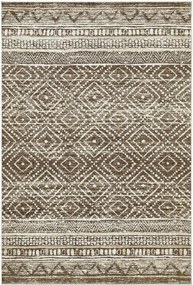 Covor F5087 - V2, 80x120 cm, forma dreptunghiulara, poliester, maro