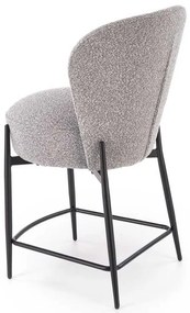 Scaun de bar Ainara, gri