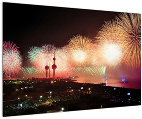 Tablou cu artificii (90x60 cm)