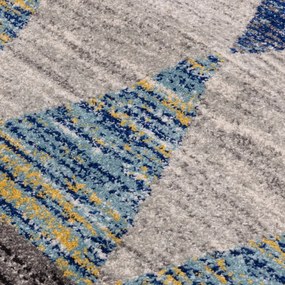 Covor albastru 200x290 cm Muse Harlequin Blue – Asiatic Carpets