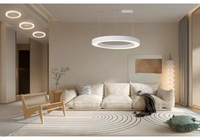 Lustră LED dimabilă Immax NEO 07214L  PASTEL LED/68W/230V alb 95cm Tuya + telecomandă