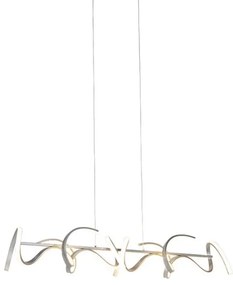 Leuchten Direkt 19033-21 - Lustr LED dimabil CURLS LED/40,8W/230V pe cablu