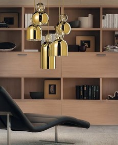Lustra, Pendul LED design Art Deco MEMORIA