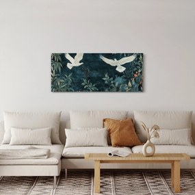 Tablou - Două porumbei (120x50 cm)