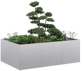 vidaXL Jardinieră 120x80x40 cm oțel galvanizat