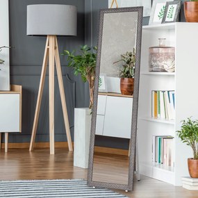 Oglinda de podea, LAVAL Oglinda de podea, negru, LAVAL