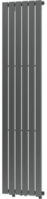 Mexen Boston radiator decorativ 1800 x 452 mm, 888 W, antracit - W213-1800-452-00-66