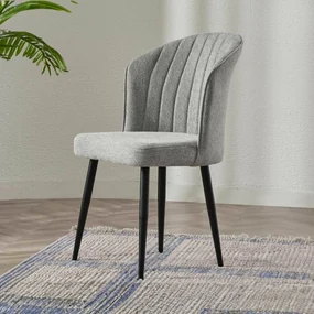 Set de scaune de sufragerie Rubi Light Grey, 2buc.