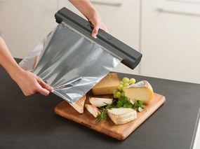 Suport pentru folie de aluminiu gri din plastic – Wenko