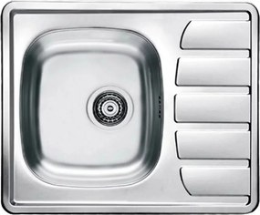 Chiuveta inox Alveus Zoom 10 Satin 62x50 cm