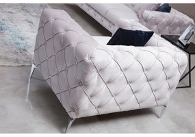 Fotoliu gri deschis Como – Artie