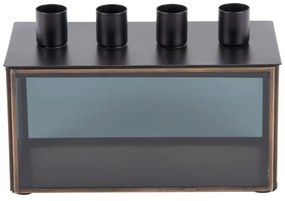 Sfeșnic din sticlă Boxed Rectangle – PT LIVING