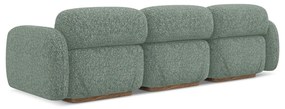 Canapea modulară verde-deschis 270 cm Ailani – Makamii