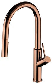 Omnires Bend baterie bucătărie pe picior cupru BE6455CP