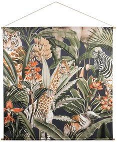Deco perete imprimeu pe panza Savana 154x154 cm
