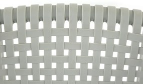 Scaun din plastic K492 gri