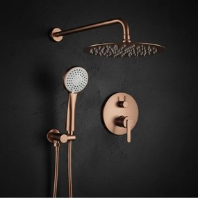 Set de dus incastrat Rea Ontario cupru periat + BOX