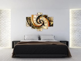 Tablou cu ceas (150x105 cm)