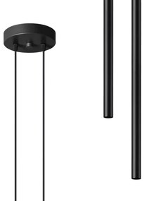 Lustră pe cablu Sollux SL.1304 PASTELO 2xG9/8W/230V negru