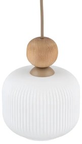 Lustră suspendată BALLO pe cablu 1xE14/10W/230V bej