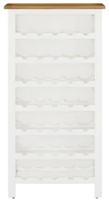 289220 vidaXL Dulap de sticle de vin, 56 x 32 x 110 cm, lemn masiv de stejar