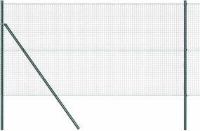 vidaXL Stâlp de gard. Verde