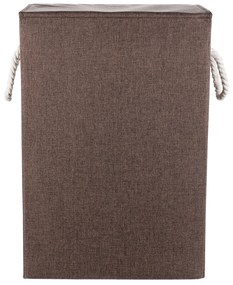 Coș textil pentru rufe LAUNDRY 40 x 30 x 60 cm, maro