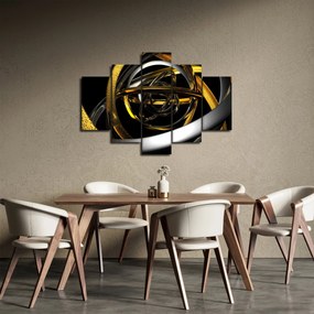 Tablou cu abstracție modernă (150x105 cm)