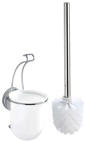 Perie pentru toaletă Wenko cu sistem de prindere Vacuum-Loc, până la 33 kg