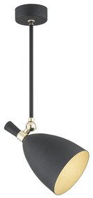 Lustra directionabila design modern CHARLOTTE negru