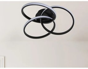 Plafonieră LED dimabilă LED/70W/230V 3000-6500K negru + telecomandă