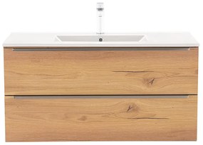 Dulap inferior Vario Trim 100 cu lavoar stejar-stejar