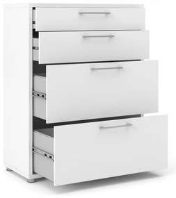 Dulap Modulo 89 x 40 x 113 cm, sertare, alb