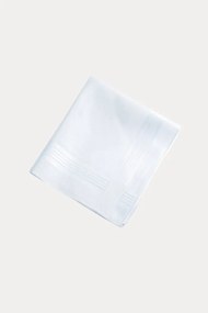 Batiste din bambus EROS, 3 buc Alb / White 43 x 43 cm În cutie cadou 3 buc