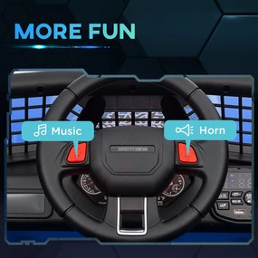 AIYAPLAY Mașină Offroad pentru Copii 3-6 Ani 12V cu Telecomandă Albastru | Aosom Romania